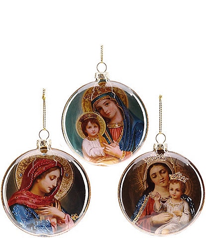 Mark Roberts Holiday Collection Iconic Madonna Assorted Ornament, Set of 12