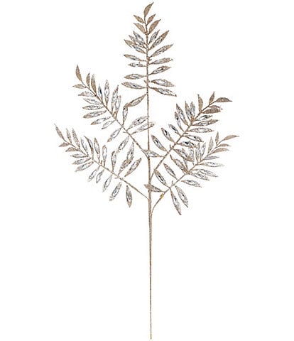 Mark Roberts Holiday Collection Jeweled Fern Spray Pick, Set of 12