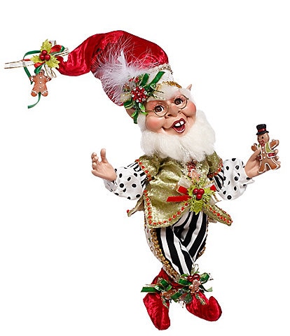 Mark Roberts Holiday Collection Limited Edition Gingerbread Cookie Medium Elf Figurine
