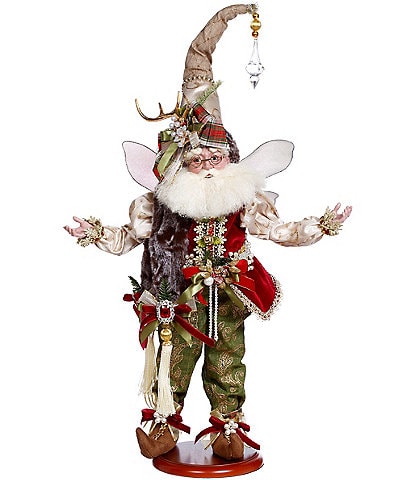 Mark Roberts Holiday Collection Luxe Lodge Fairy Wood Stand Figurine