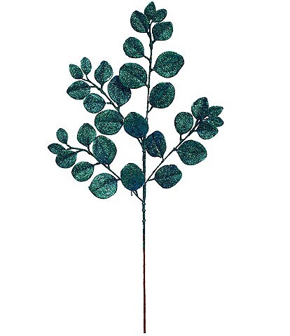 Mark Roberts Holiday Collection Sparkling Leaf Spray Pick, Set of 12