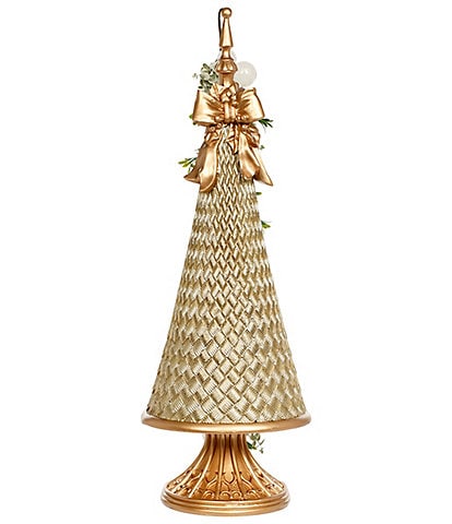 Mark Roberts Holiday Tree With Bow