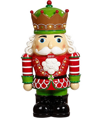 Mark Roberts Illuminated Accents King Nutcracker, 18.5#double;