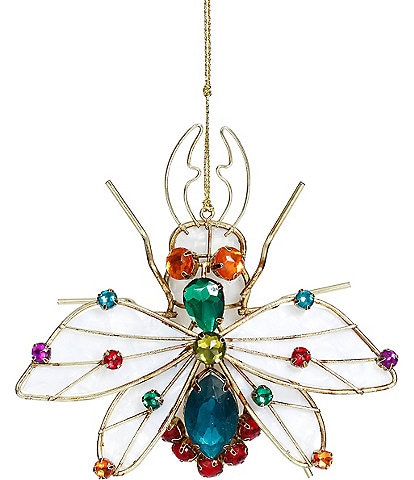 Mark Roberts Jeweled Beetle Ornament, Set of 8