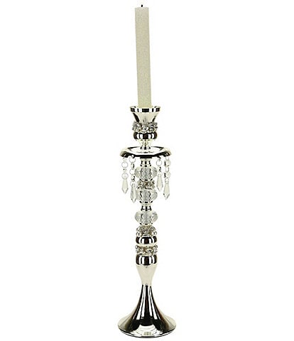 Mark Roberts Jeweled Hanging Crystal Pedestal, Large - 16#double;