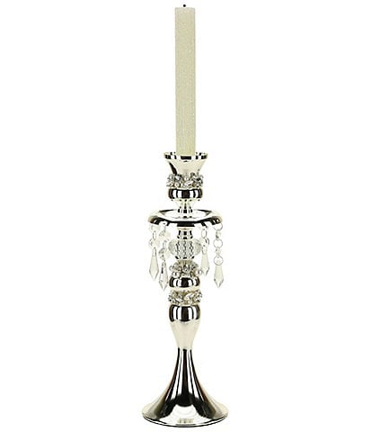 Mark Roberts Jeweled Hanging Crystal Pedestal, Small - 12.5#double;