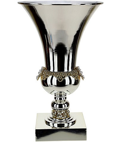 Mark Roberts Jeweled Pedestal Urn