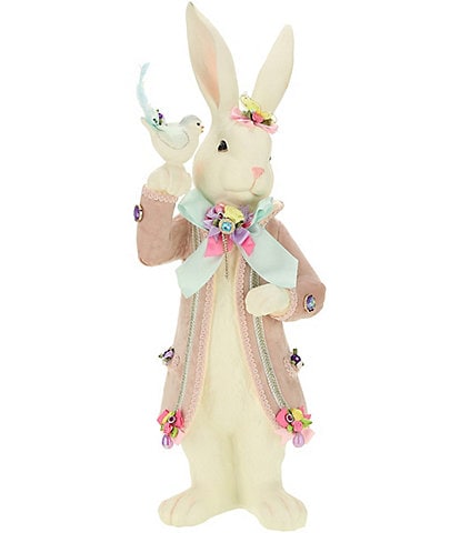 Mark Roberts Jeweled Bunny Decor 15'' Figurine