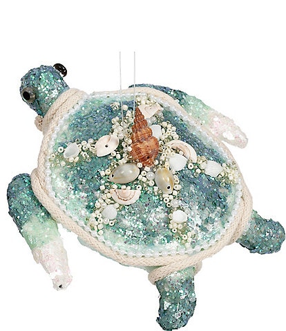 Mark Roberts Jeweled Sparkling Sea Turtle Ornaments, Set of 6