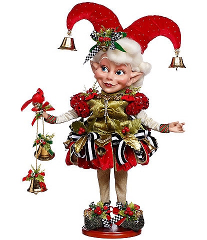 Mark Roberts Limited Edition Holly Belle Elf On Base, Medium