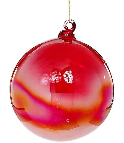 Mark Roberts Luster Ball Ornament Raspberry, Set of 6