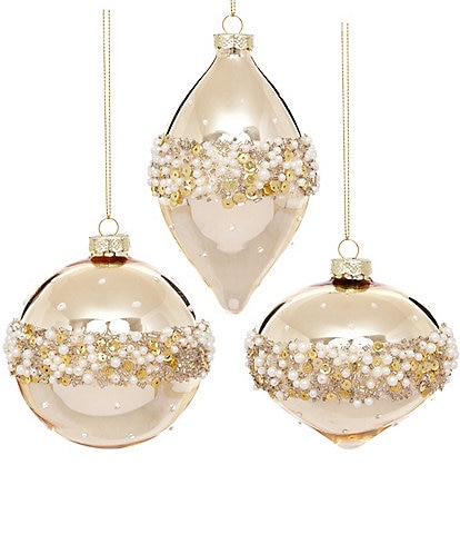 Mark Roberts Luxe Pearl Bead Ornament Box 6