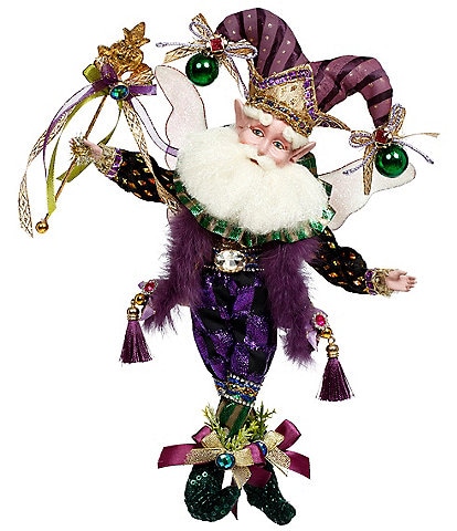 Mark Roberts Mardi Gras Jester Small Fairy Figurine