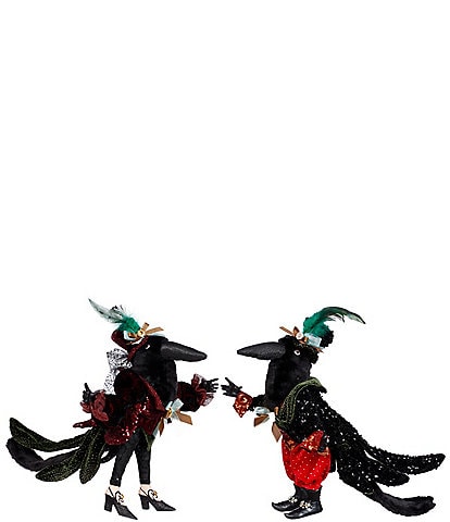 Mark Roberts Mr. and Mrs. Crow, Set of 2 Figurines