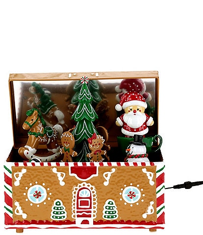 Mark Roberts Musical Gingerbread Scene Figurine