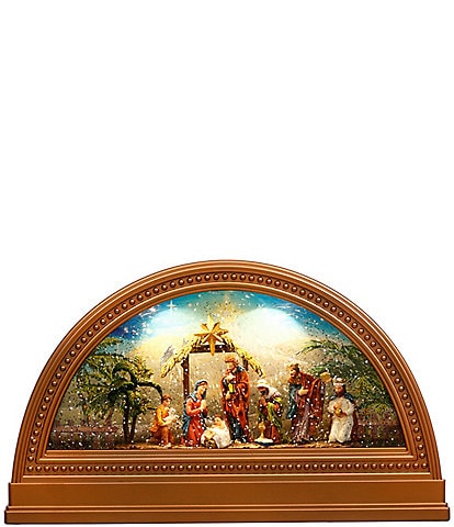 Mark Roberts Nativity Arch Scene LED Figurine