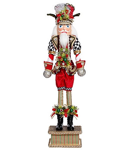Mark Roberts North Pole Checkered Nutcracker, Small