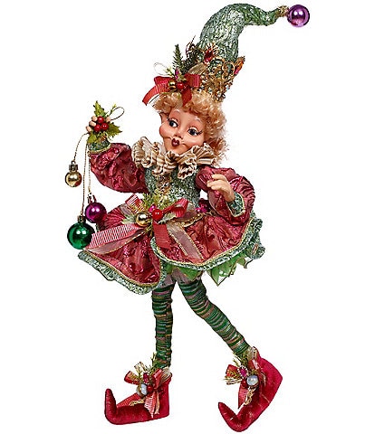 Mark Roberts North Pole Joyful Elf Figurine, Medium