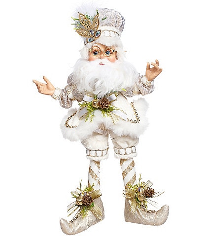 Mark Roberts North Pole White Christmas Elf Figurine, Small