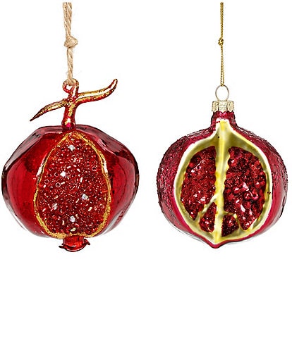 Mark Roberts Pomegranate Ornament, Set Of 6