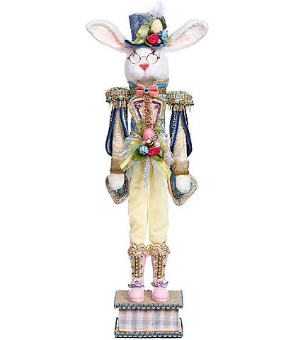 Mark Roberts Rabbit Nutcracker Yellow Figurine, Small