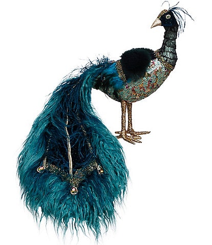 Mark Roberts Holiday Collection Regal Peacock Figurine