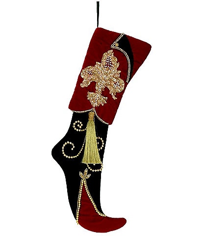 Mark Roberts Regal Tassel Stocking
