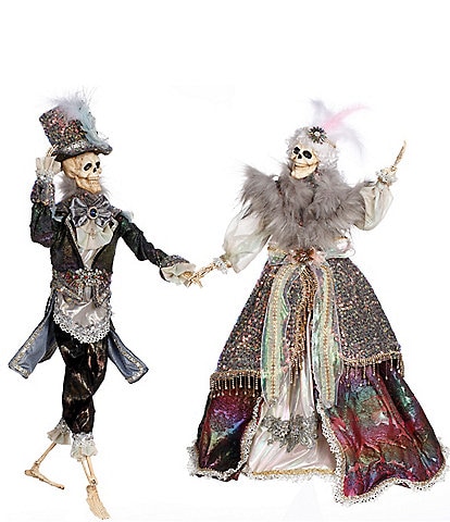 Mark Roberts Ritzy Skeleton Couple, Large