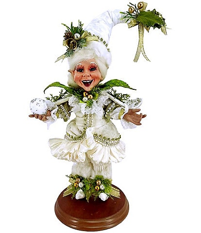 Mark Roberts Snow Belle Elf On Base, Small