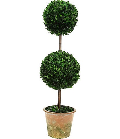 Mark Roberts Tall Double Boxwood Topiary