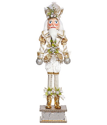 Mark Roberts White Christmas Nutcracker, Small