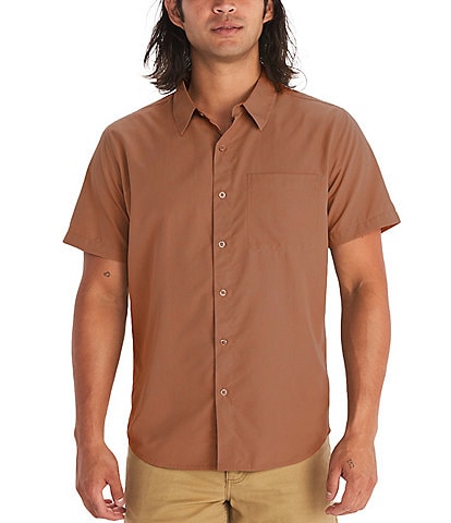 Marmot Aerobora Solid Short Sleeve Woven Shirt