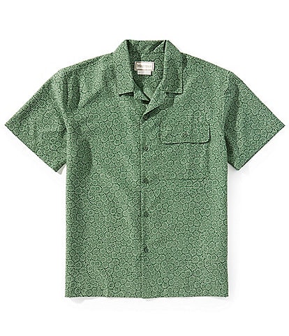 Marmot AirExchange SolarShield Camp Novelty Mini Print Short Sleeve Woven Camp Shirt