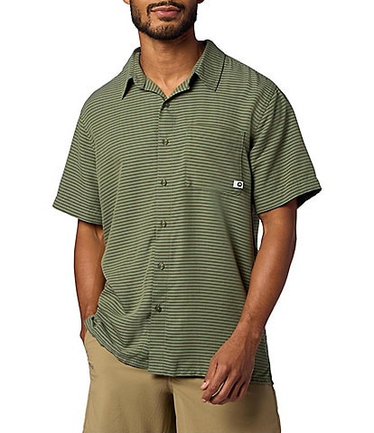 Marmot Eldridge Novelty Stripe Short Sleeve Woven Shirt