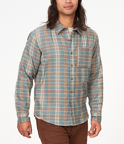Marmot Fairfax Novelty Heather Lightweight Flannel Long Sleeve Shirt