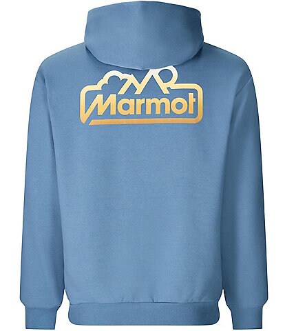 Marmot For Life Graphic Logo Fleece Hoodie