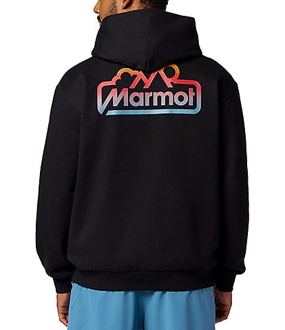 Marmot For Life Graphic Logo Fleece Hoodie
