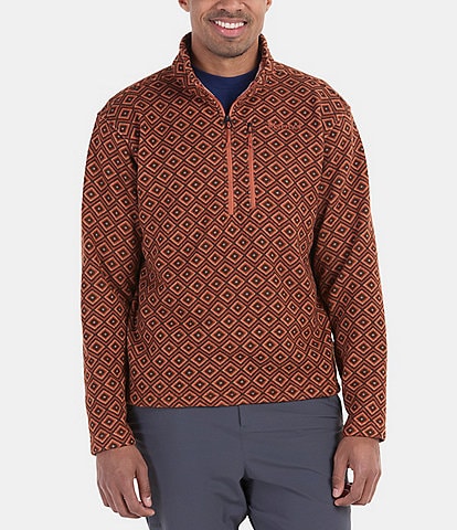 Marmot Heavyweight Drop Line Printed Fleece 1/2-Zip Pullover Jacket