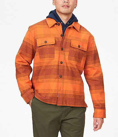 Marmot Incline Plaid Heavyweight Flannel Long-Sleeve Woven Shirt