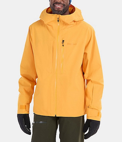 Marmot Long Sleeve Refuge Solid Hooded Ski Jacket