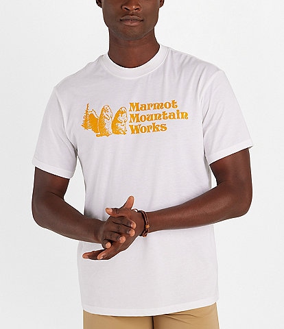Marmot Mountain Works Relaxed Fit Short Sleeve Graphic T-Shirt