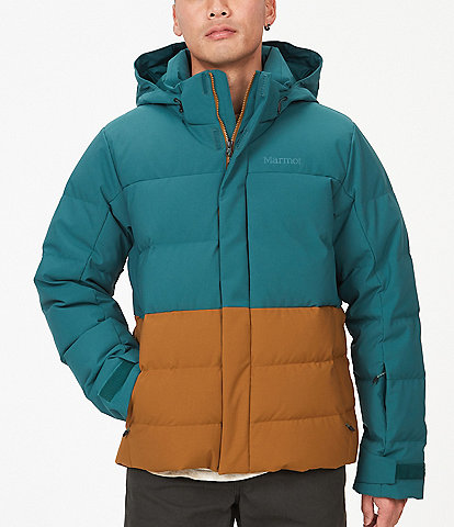 Marmot Snow Ski Color Block Shadow Puffer Jacket