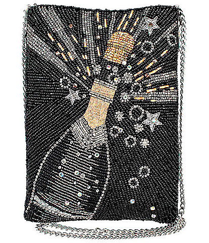 Mary Frances Bubbly Beaded Crossbody Bag
