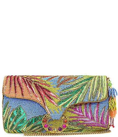 Mary Frances Tropics Beaded Crossbody Bag