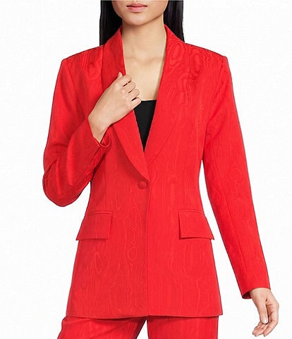 Mason's Daughter Moire Single Breasted Blazer