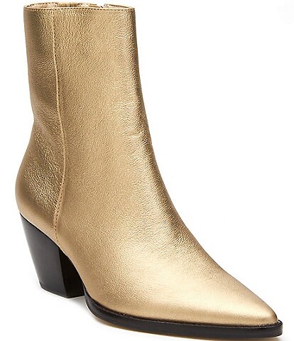 Matisse Caty Smooth Leather Western Inspired Booties