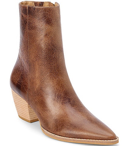 Matisse Caty Leather Western Inspired Booties