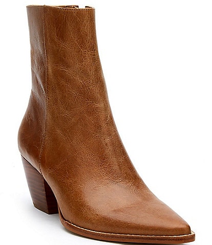 Matisse Caty Vintage Finish Western Inspired Leather Booties