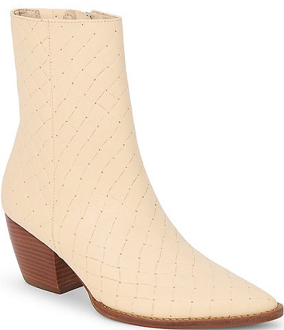 Matisse Caty Woven Leather Western Booties