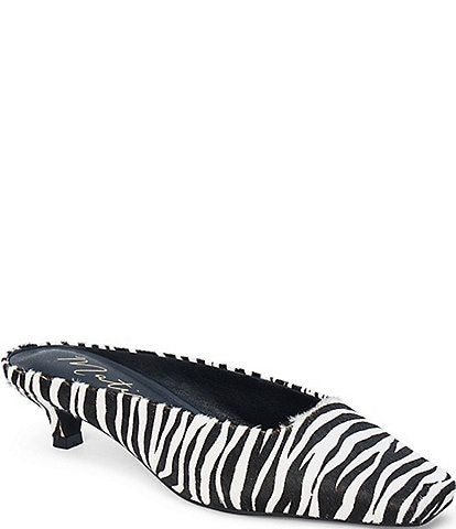 Matisse Classy Suede Kitten Heel Mules